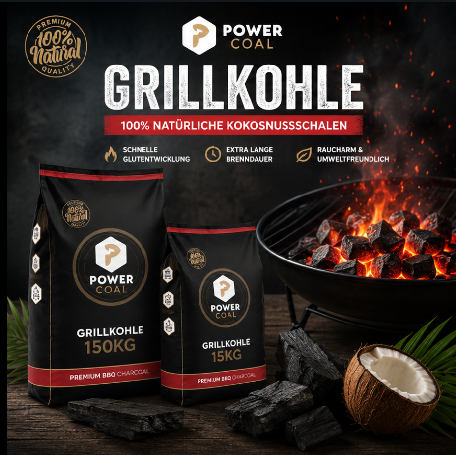 Grillholzkohle Produkt