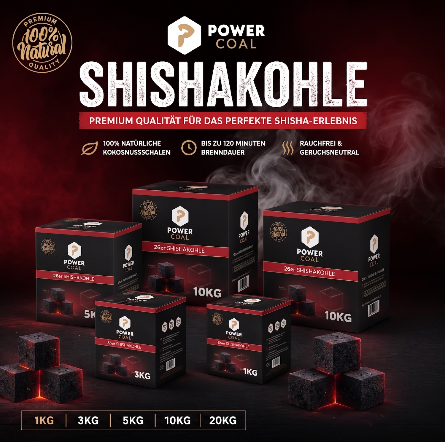 Shishakohle Produkt